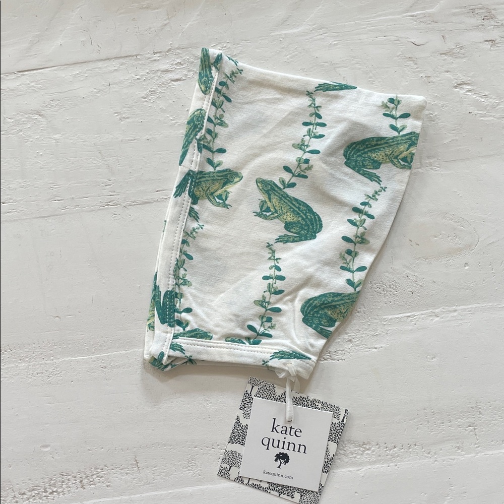 Kate Quinn Frog Print Elf Hat
